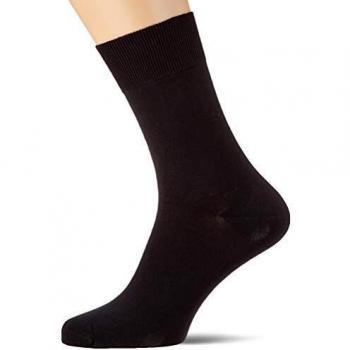 Living Crafts Business‑Socken 2‑Pack – Bio‑Baumwolle, Elastik – Schwarz – Größe 39/40