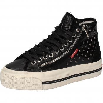 Sneakers Date Noir Donna Nero Camoscio 35 EU