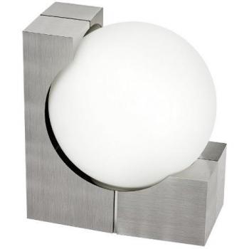 Fascio Luminoso Esterno EGLO Ohio Acciaio Inox Bianco 60W