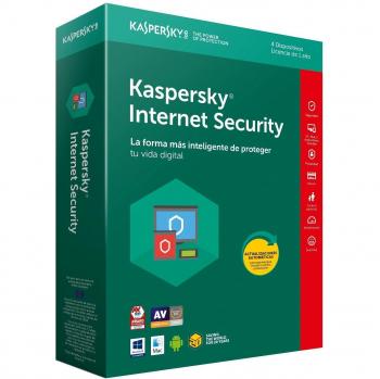 Kaspersky Internet Security Multidispositivo 2017 4 Licencias