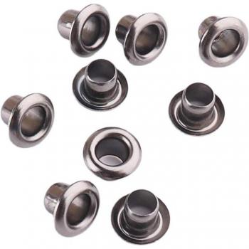 Metal Eyelets Grommets 6*3*4mm for Fashion Accessories