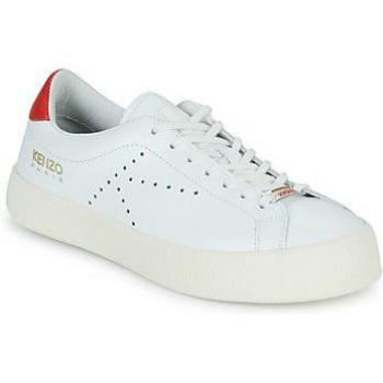 Kenzo KENZOSWING Basses en Cuir Blanc