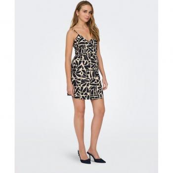 Robe courte à fermeture lien