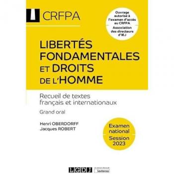 Libertés fondamentales et droits de l'homme