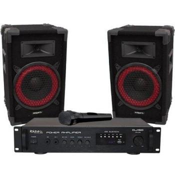 Pack sonorisation DJ150 150w Ibiza Sound/Boost