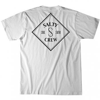 T-shirt à Manches Courtes Salty Crew Blanc – Large