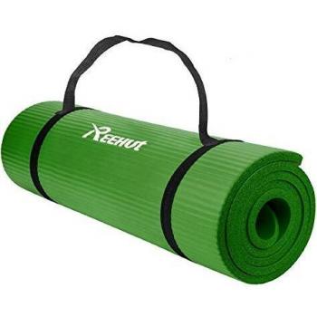 REEHUT Pilates Mat with Carry Strap