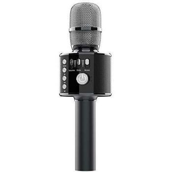 Anyface Wireless Microphones, Bluetooth Microphone for KTV/Party/Car, Portable Singing Mic & Speaker for All Smartphone/PC/Pad/TV, Gift for Kids & Adults