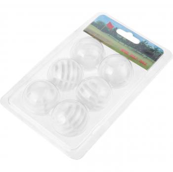 Bolas de Entrenamiento Golf Huecas 6 Unidades 42mm RGB
