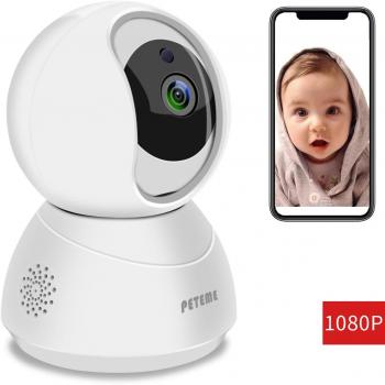 Peteme Smart Baby Monitor 1080P WiFi Camera