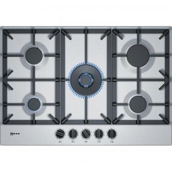 Neff N70 T27DS59N0 75cm Stainless Steel Gas Hob