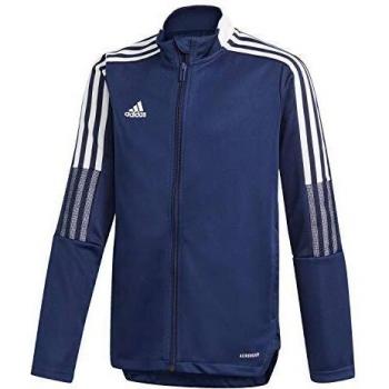 Adidas Tiro 21 – Chaqueta deportiva con capucha ajustable
