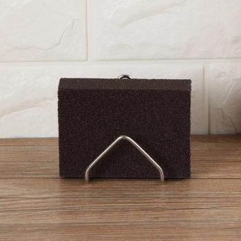 Organizador de pared para esponjas, escurridor de cocina y baño, succión fuerte, soporta hasta 3Kg, lavable y reutilizable