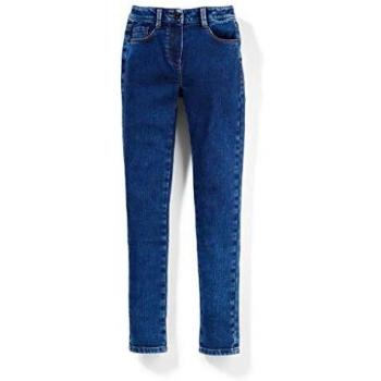 S.Oliver Mädchen Jeans Skinny Fit: Hohe Taille dunkelblau 140.BIG