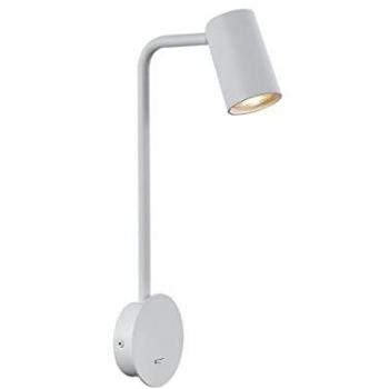 Aplique Sal 1 luz GU10 con interruptor blanco