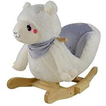 Knorr toys® Schaukeltier Milly Lama weiß