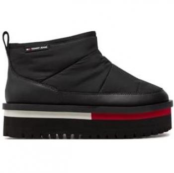 Stivali da neve neri Tommy Jeans Tjw