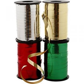 Ruban cadeau 10 mm, assortiment de couleurs