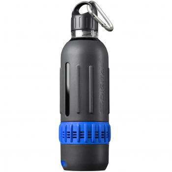 SDigital Spritz Workout-Kit: Bluetooth Lautsprecher & 400 ml Trinkflasche, grau