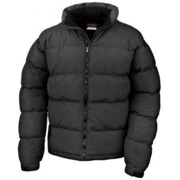 Holkham Black Feather-Fill Jacket, Size S