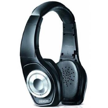 Denon AH-NCW500 Globe Cruiser Kopfhörer mit Active Noise Cancelling, Schwarz