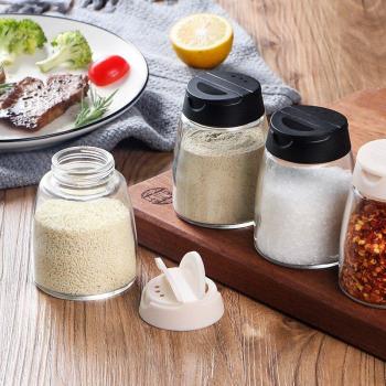 Glas Kruiden Doos met Doppen – Praktische Keukenset