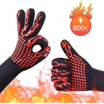 Warmtebestendige Barbecuehandschoenen 500–800 °C