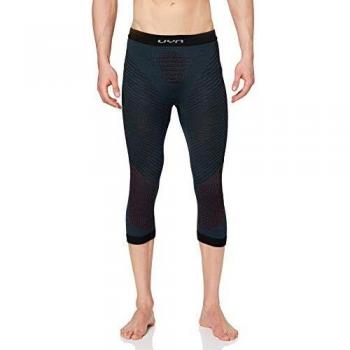 UYN Herren Man Fusyon Uw Thermounterhose, Orion Blau/Bordeaux/Pearl Grau, S/M