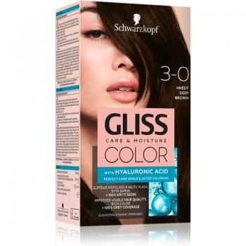 Tinte para Cabello Gliss Color 3-0 Castaño