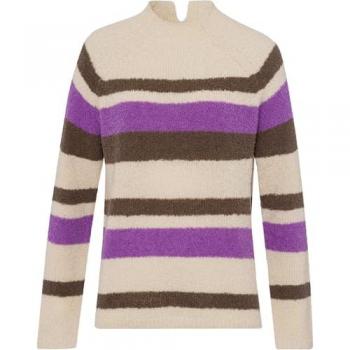 Brax Strickpullover Style LEA, beige, Damen, 85% Wolle, 15% Polyamid