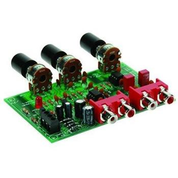 Velleman Vorverstärker mit Lautstärke und Tonregler