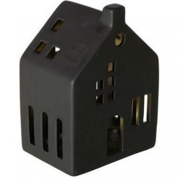 Oggetto decorativo a LED Hygga in porcellana, altezza 14 cm