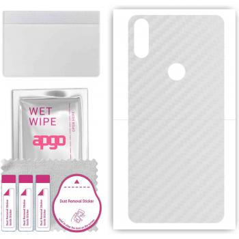 Foglietto Wrap Trasparente Carbonio per Doogee Y8 Plus