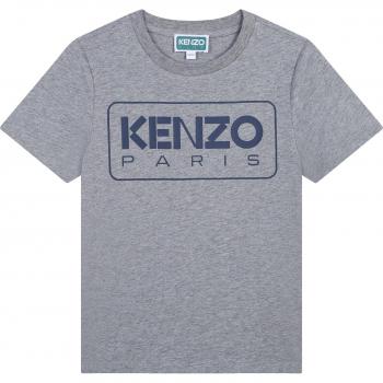 T-shirt Kenzo 2A Manches Courtes Garçon Gris