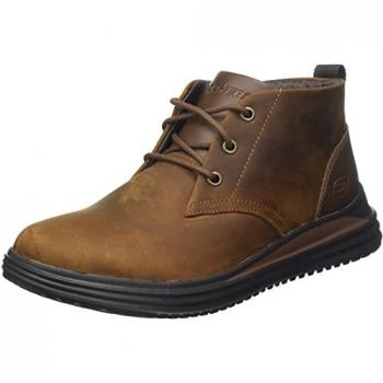 Skechers Proven Yermo Stivaletti Marrone Scuro EU 40