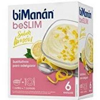 Bimanán Lemon Custard Nutritional Substitute 5 Portions