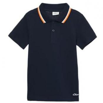 S.Oliver Polo Shirt Piqué – Kindergröße 92 – Blau