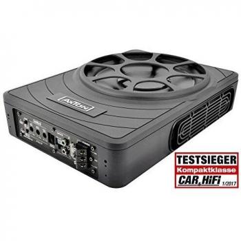 Axton ATB25P Flacher Aktiver Subwoofer sehr effektiver Untersitzbass 180 Wrms