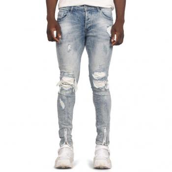 Embroidered Ripped Jeans Project X Paris
