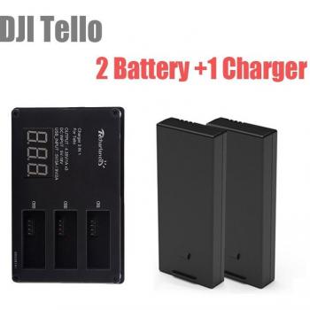 DJI Tello Drone Battery Pack with 3-Way Charger