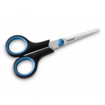 Dahle Haushaltsschere Comfort Grip 14 cm – Linkshändig, Schwarz/Blau