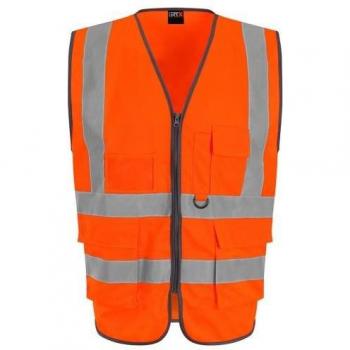 RTX High‑Visibility Mens Waistcoat – Orange Pro Edition
