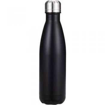 500ml Black Stainless Steel Water Bottle