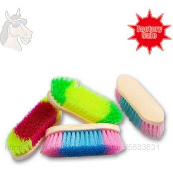 Brosse Dandy à Double Couleur pour Cheval 20x6.5cm