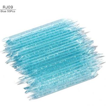 Reusable Double-Ended Crystal Cuticle Pusher & Nail Care Tool