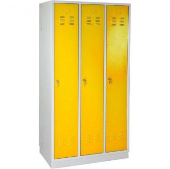 Armadietto di design ADB 1775x890x500 mm, colore grigio e giallo