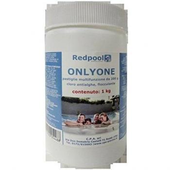 Pastiglie cloro multifunzione per piscine 1 kg