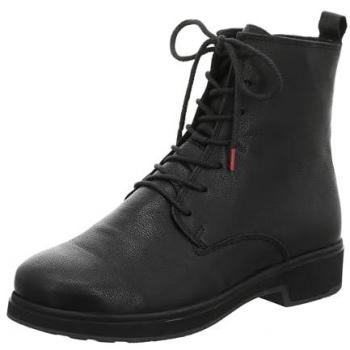 Think! Damen Stiefelette COGITA Schwarz Blockabsatz 42