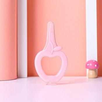 Cepillo de Dientes de Silicona para Niños con Ventosa