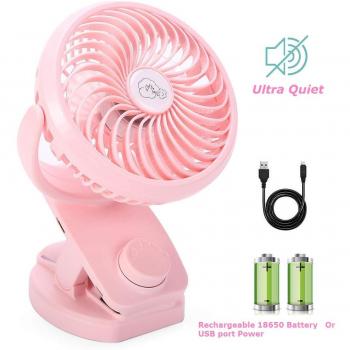 Ventilador Silencioso Recargable USB AUSEIN
